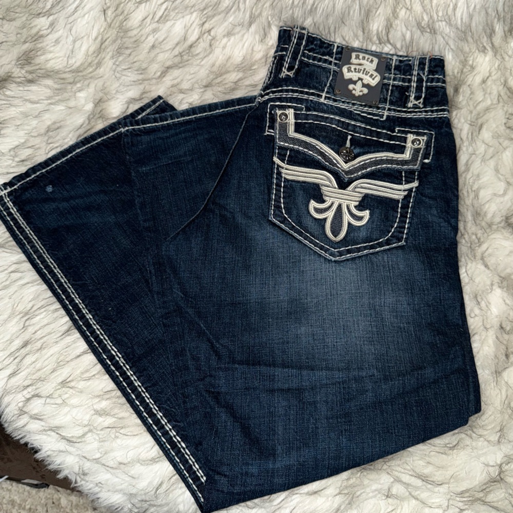 Rock Revival Size 38/32 Mens jeans